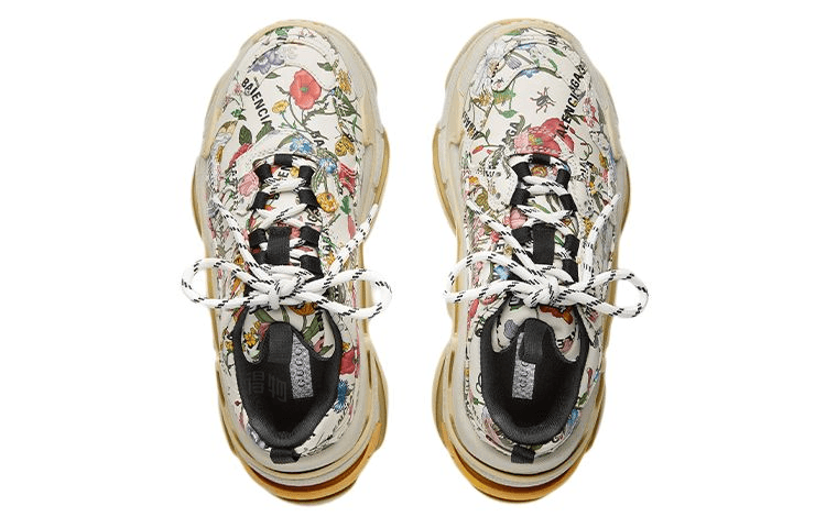 Кроссовки Gucci x Balenciaga Triple S Ivory - изображение 4
