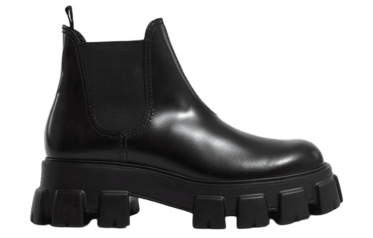 Ботинки челси PRADA Monolith Chelsea Boots Black - изображение 2