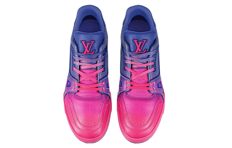 Кроссовки LOUIS VUITTON Trainer Purple - изображение 3