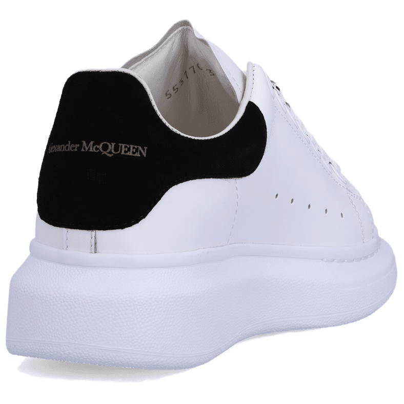 Кроссовки Alexander McQueen Fashion Sneakers White Black - изображение 4