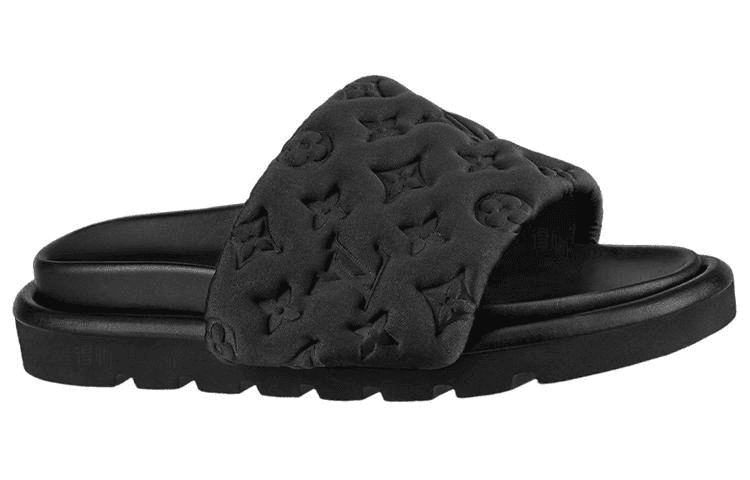 Сандалии Louis Vuitton Pool Pillow Comfort Black - изображение 2