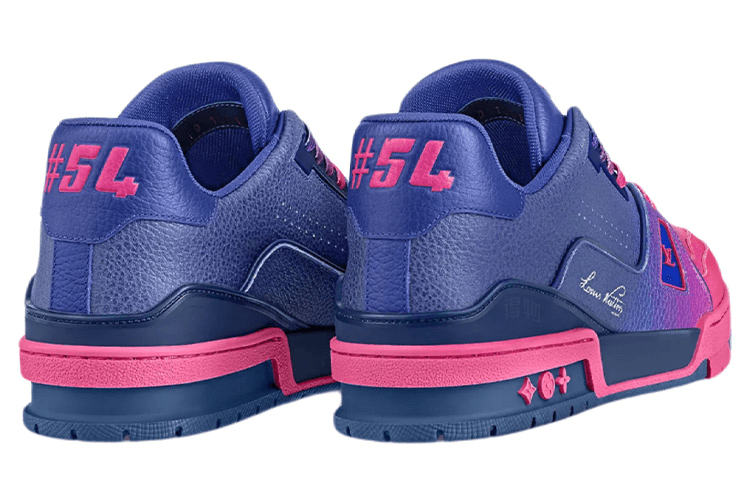 Кроссовки LOUIS VUITTON Trainer Purple - изображение 2