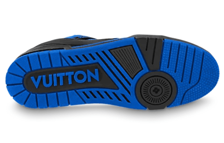 Кроссовки Louis Vuitton Trainer Blue Black - изображение 5