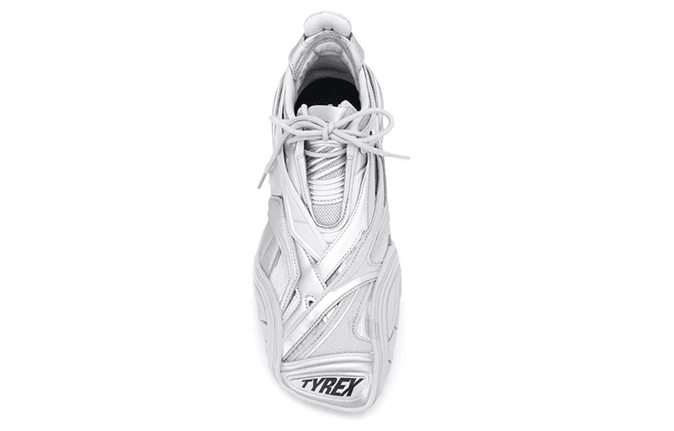 Кроссовки Balenciaga Tyrex White Silver - изображение 4
