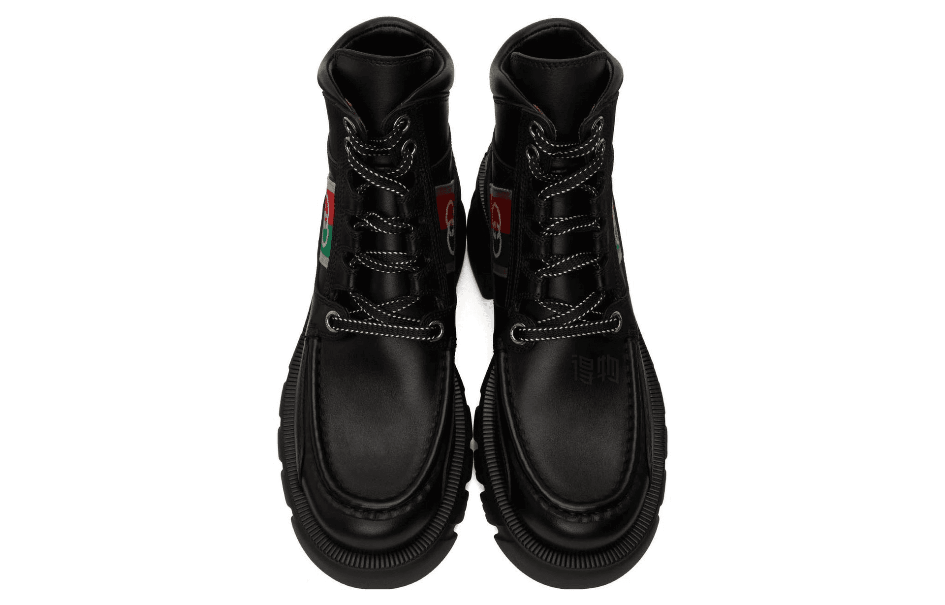 Сапоги Gucci Double G Ankle Boots Black - изображение 4