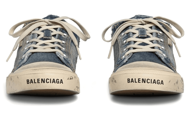 Сандалии Balenciaga Denim Blue Slides - изображение 5