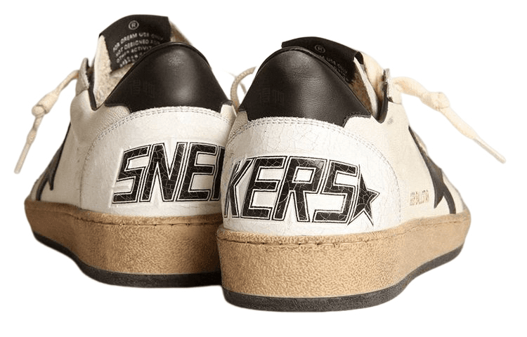Кроссовки Golden Goose Ball Star White Black - изображение 5