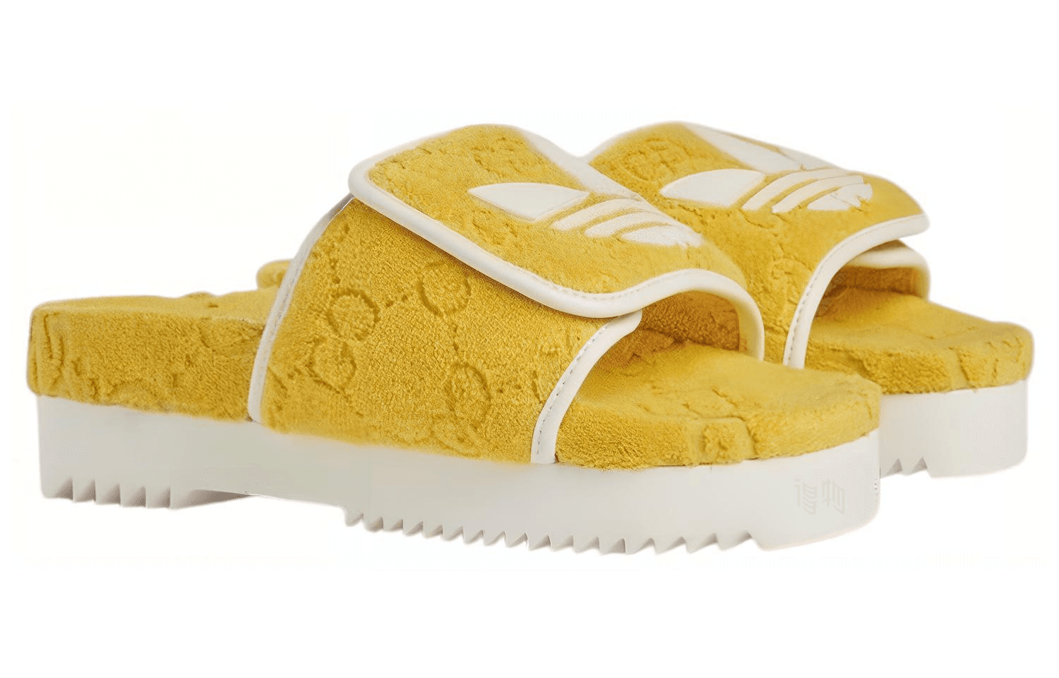 Сандалии Gucci GG Yellow Slides - изображение 2