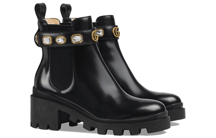 Ботинки челси GUCCI G — фото 3