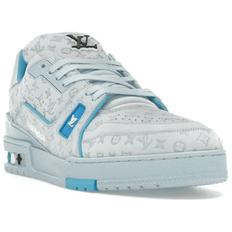 Кроссовки Tyler x Louis Vuitton Trainer Low Blue - изображение 3