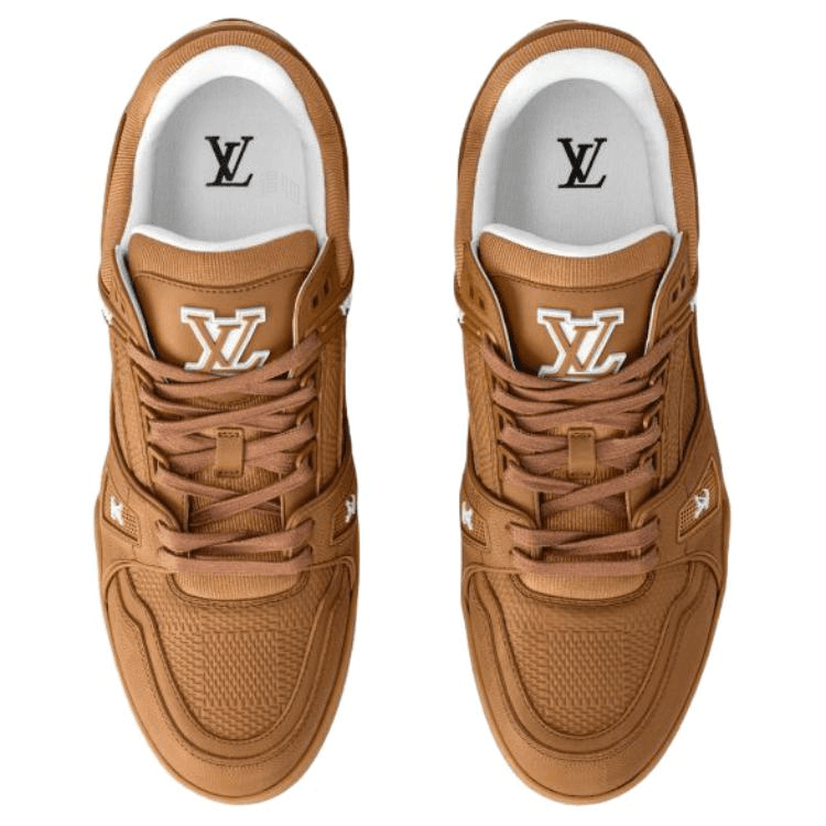 Кроссовки Louis Vuitton Trainer Brown - изображение 4