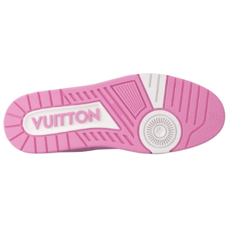 Кроссовки Louis Vuitton Trainer Denim Pink - изображение 6
