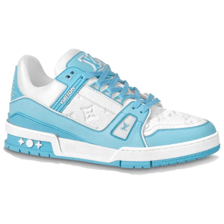 Кроссовки LOUIS VUITTON Trainer Sky Blue - изображение 2
