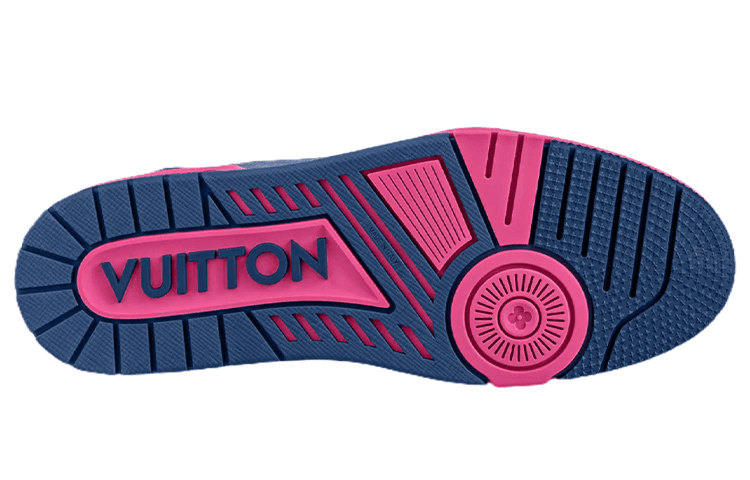 Кроссовки LOUIS VUITTON Trainer Purple - изображение 4