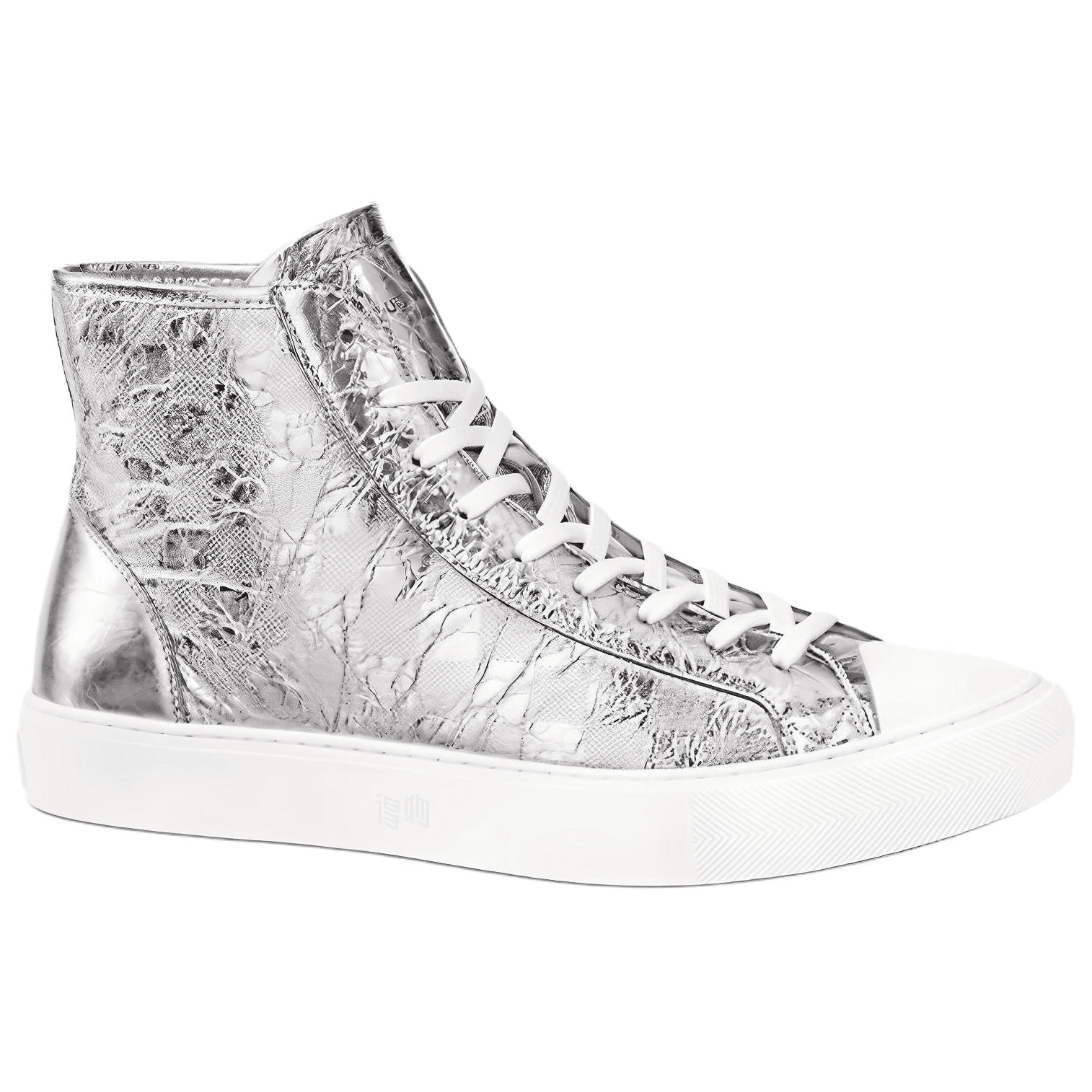 Кроссовки Louis Vuitton Tattoo High Top Silver - изображение 2