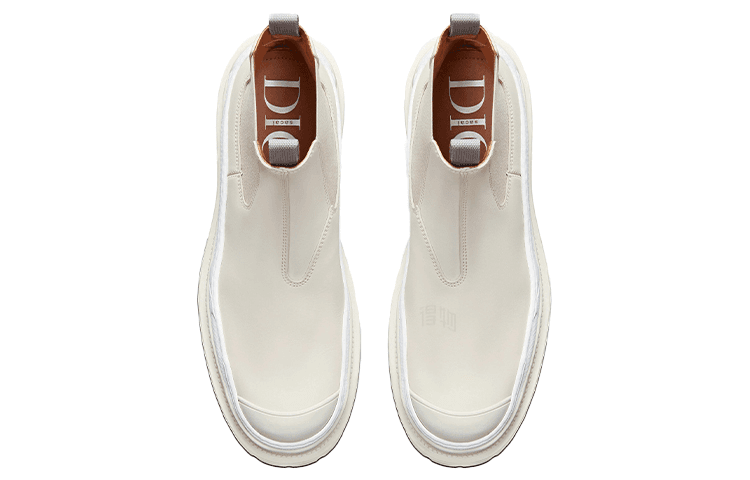 Ботинки челси Sacai x Dior Chelsea Boots Off-White - изображение 5