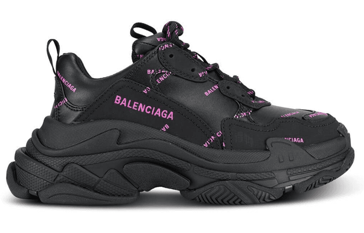 Кроссовки Balenciaga Triple S Black - изображение 2