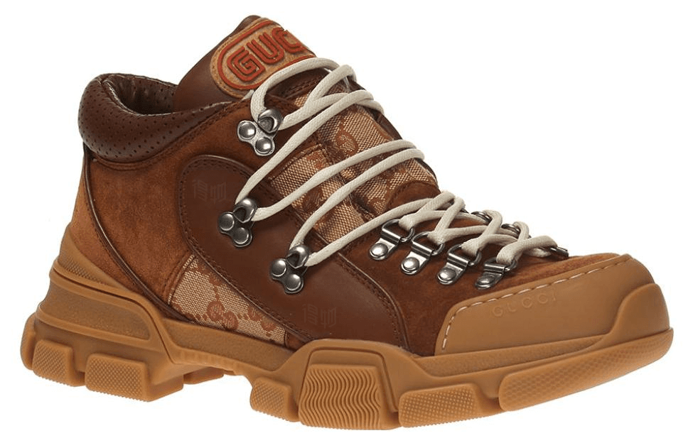 Кроссовки Gucci Flashtrek Brown - изображение 4