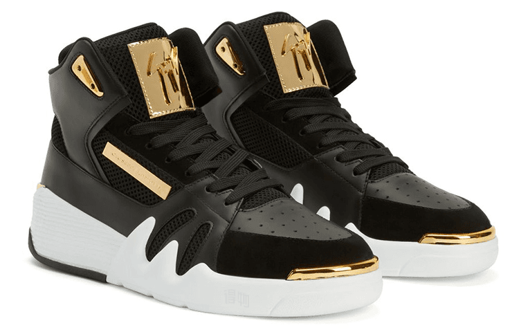 Кроссовки Giuseppe Zanotti GZ Talon Black Gold - изображение 3