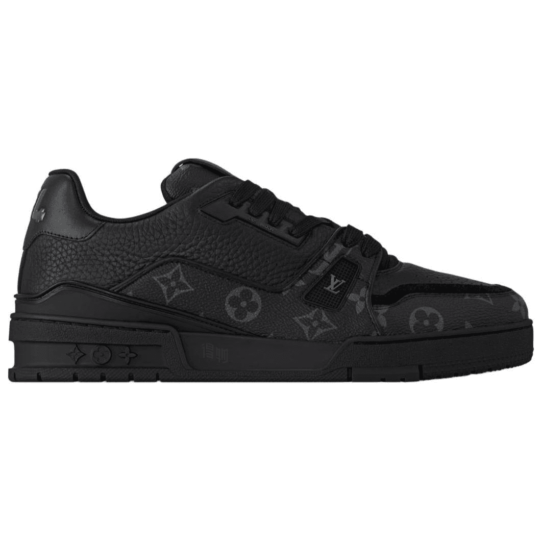 Кроссовки Louis Vuitton Trainer Black - изображение 2