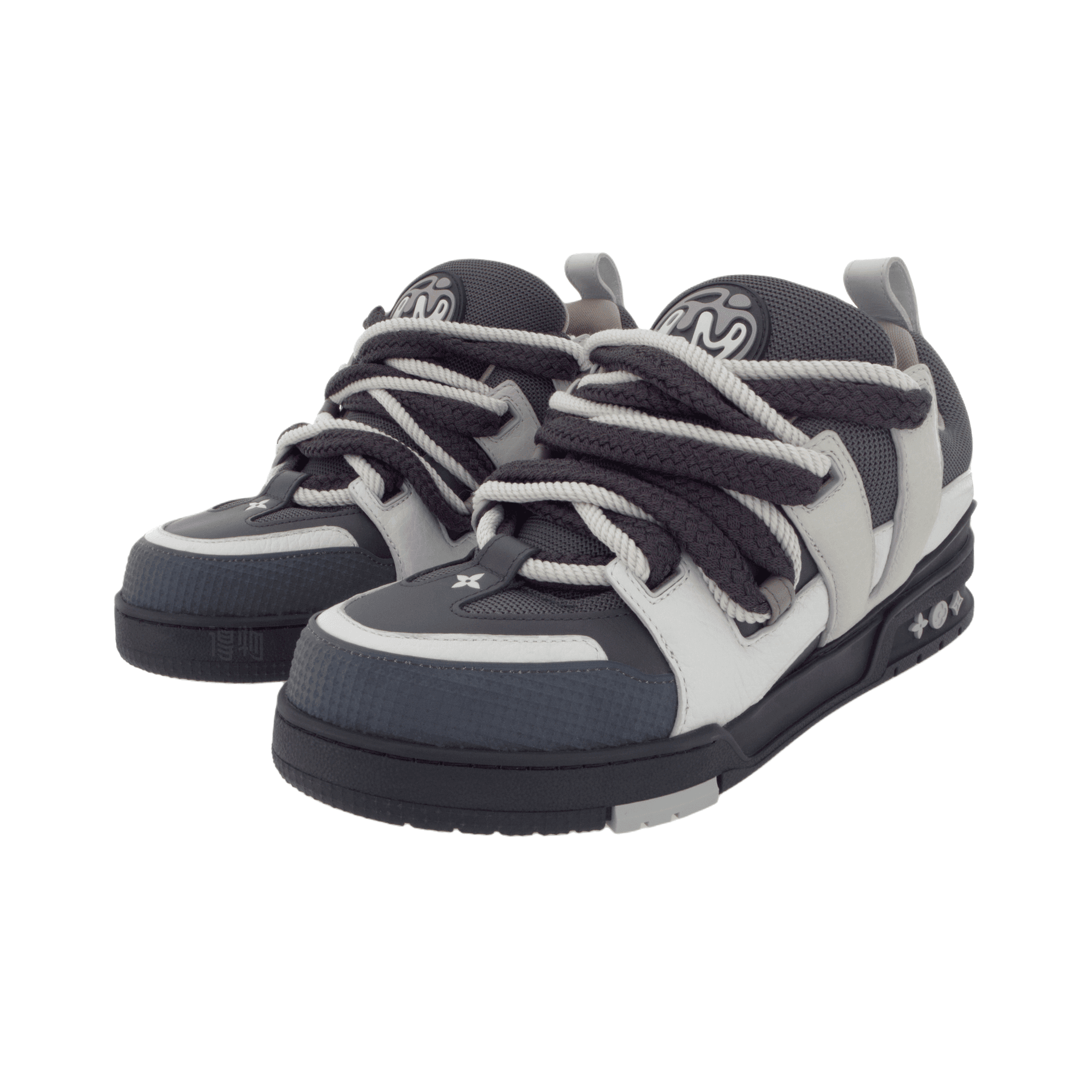 Кроссовки Louis Vuitton Skate High-Top White Blue - изображение 3