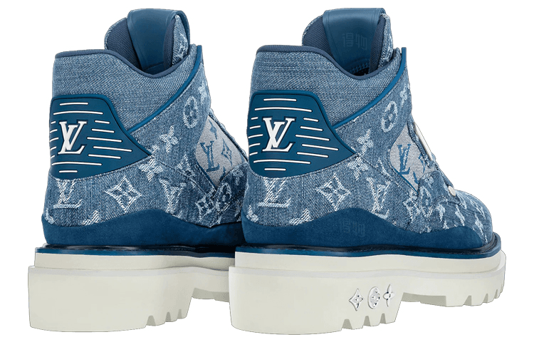 Ботинки Louis Vuitton Ankle Boots Blue - изображение 3
