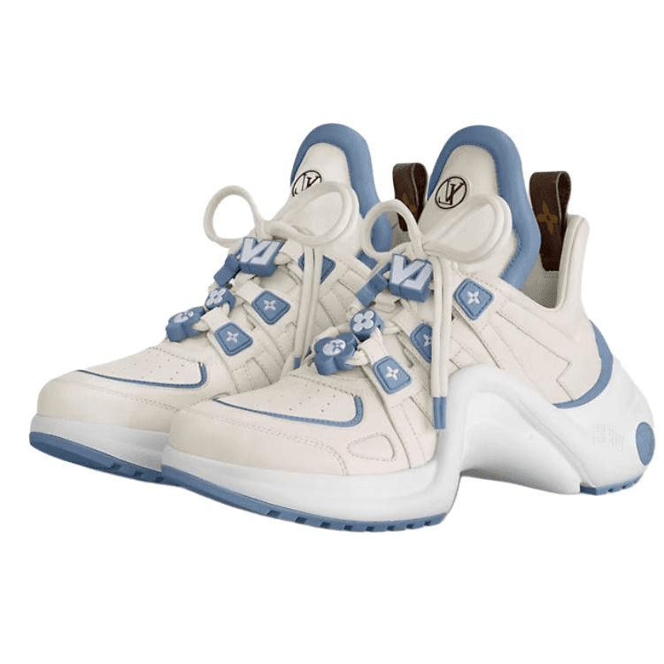 Кроссовки Louis Vuitton Archlight White Blue - изображение 3