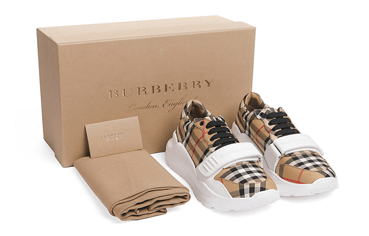Кроссовки Burberry Vintage 2020SS Beige - изображение 6
