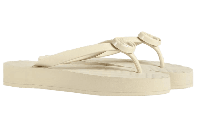 Шлёпанцы Gucci Slides White - изображение 2