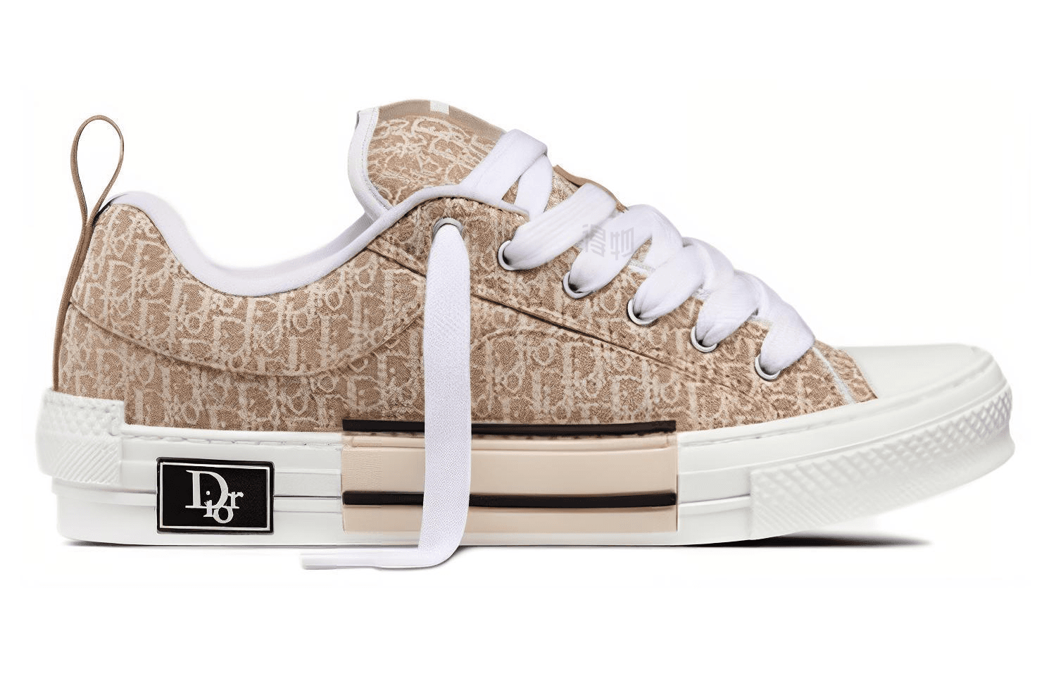 Кроссовки Dior B23 Oblique Beige - изображение 2