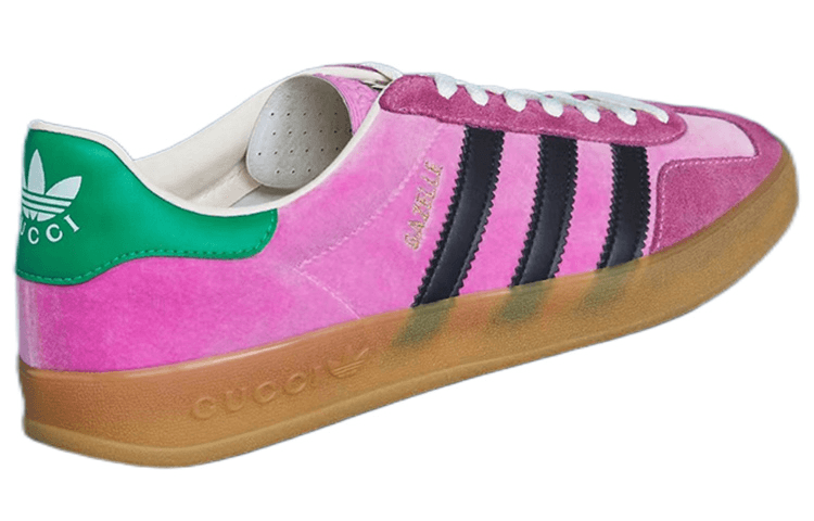 Кроссовки adidas x Gucci Gazelle Pink - изображение 3