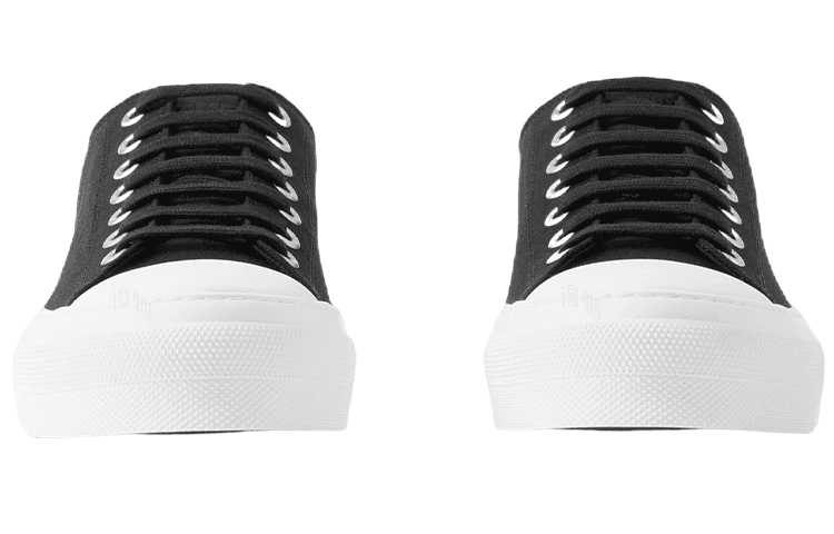 Кеды Burberry Low Top Sneakers Black White - изображение 2