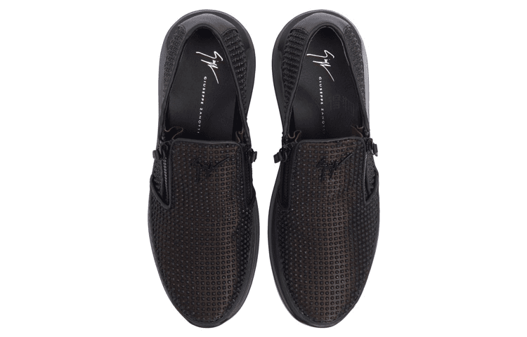 Кроссовки Giuseppe Zanotti GZ Conley Zip Brown - изображение 4