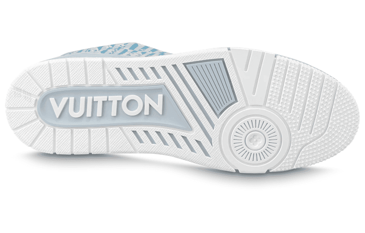 Кроссовки LOUIS VUITTON Trainer Blue White - изображение 5