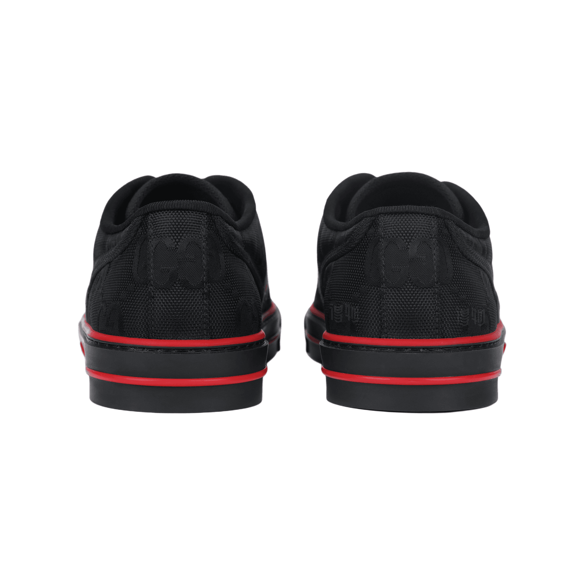 Кеды Gucci Tennis 1977 Off The Grid Black Red - изображение 4