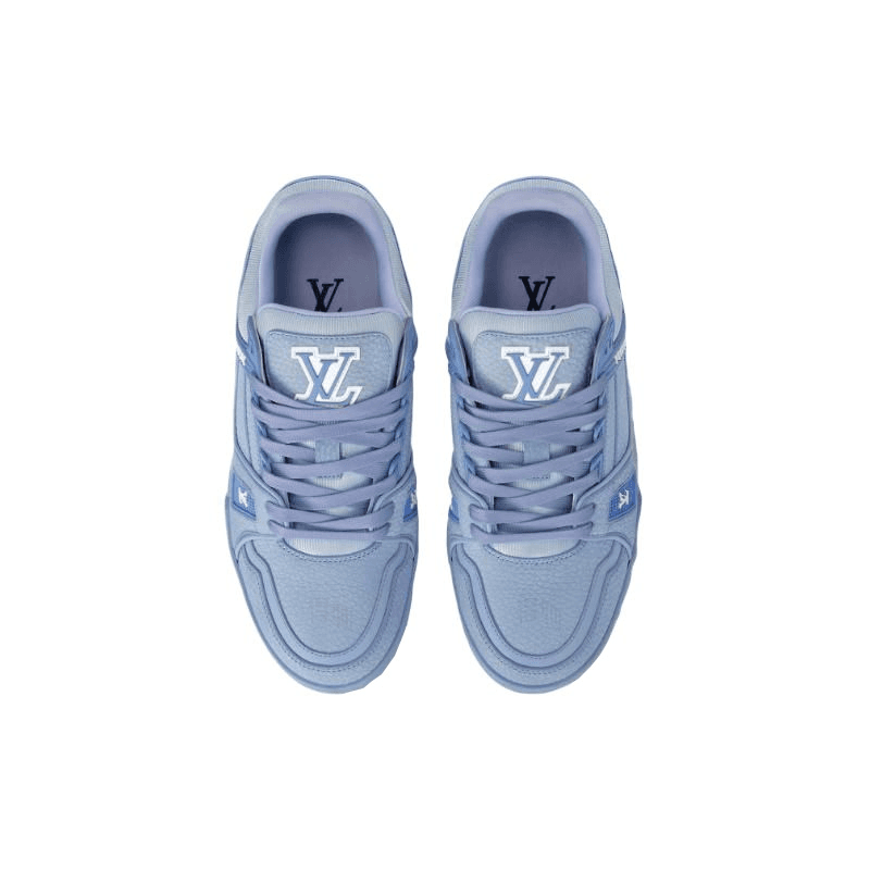 Кроссовки Louis Vuitton Trainer Blue - изображение 4