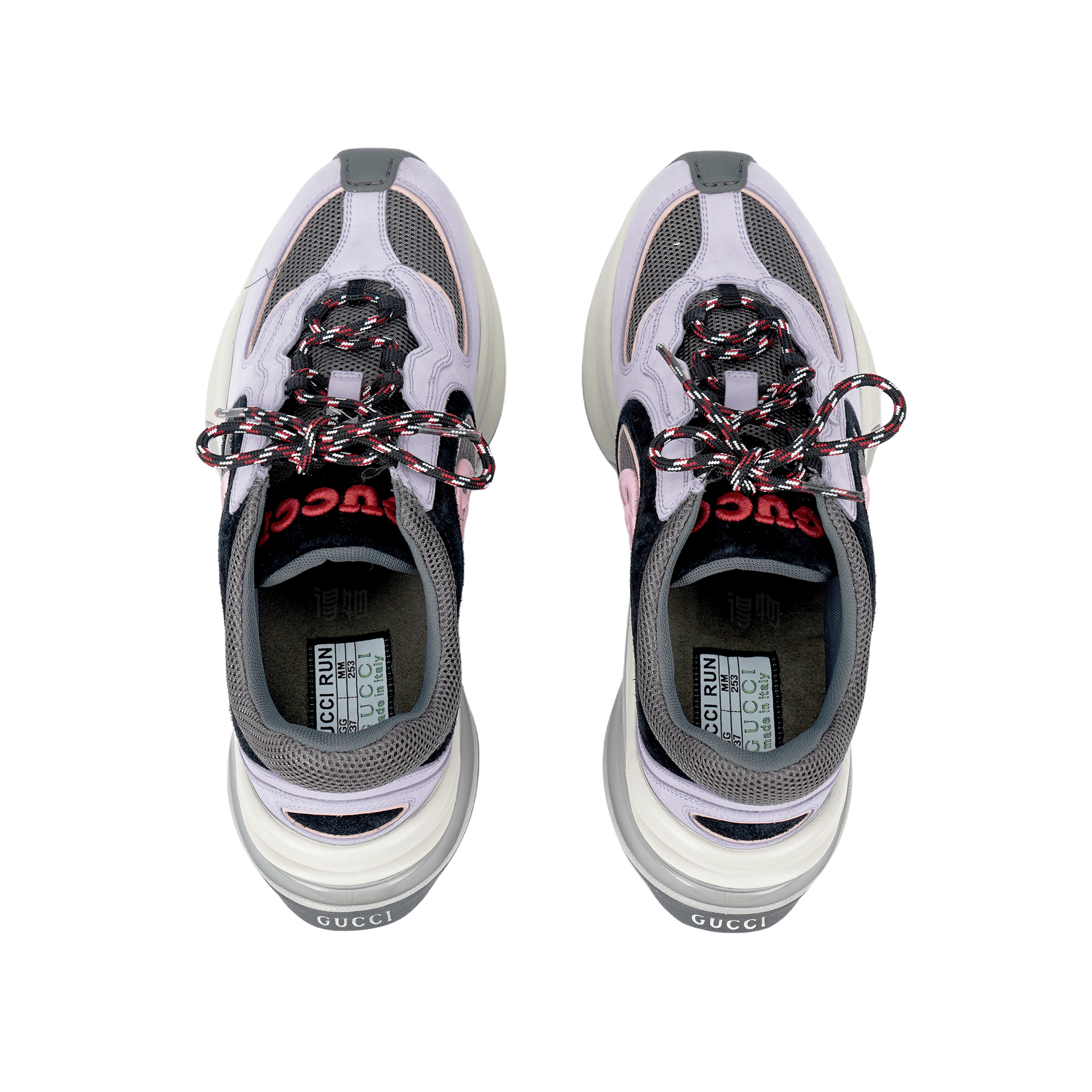 Кроссовки Gucci Run Light Purple - изображение 3