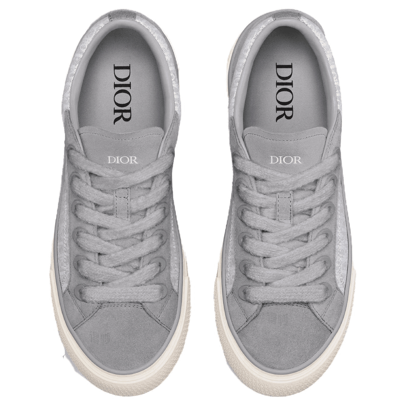 Кроссовки Dior Oblique B33 Grey - изображение 4