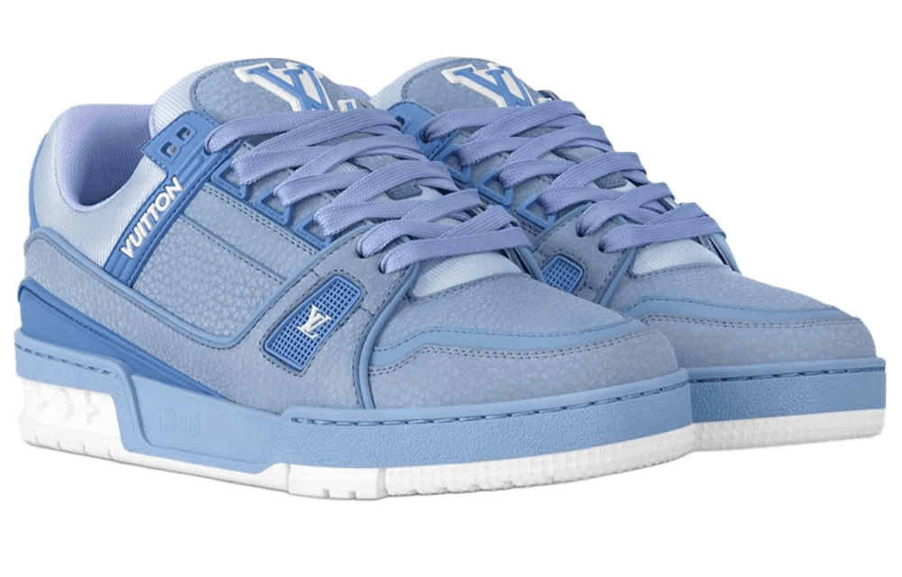 Кроссовки Louis Vuitton Trainer Blue - изображение 3