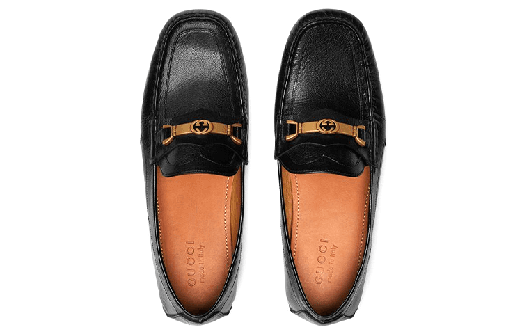 Ботинки Gucci Loafer Black - изображение 4