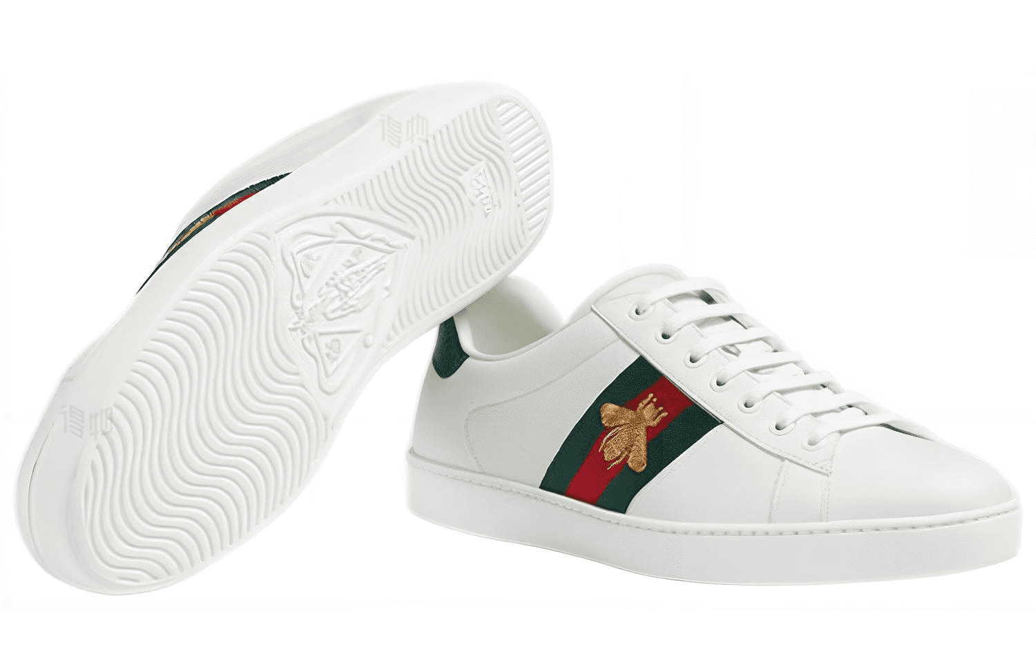 Кроссовки Gucci Ace White Green - изображение 5