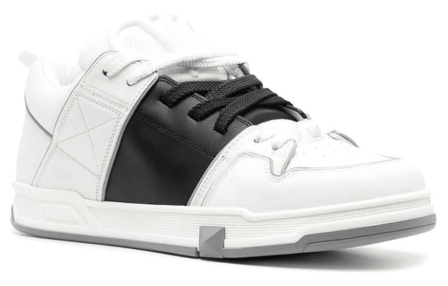 Кроссовки Valentino Open Skate White Black - изображение 3