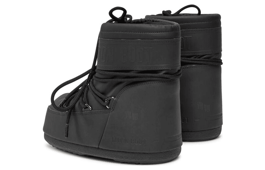 Ботинки зимние Moon Boot Black Snow Boots - изображение 4