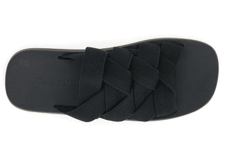 Сандалии Bottega Veneta Intrecciato Black - изображение 4