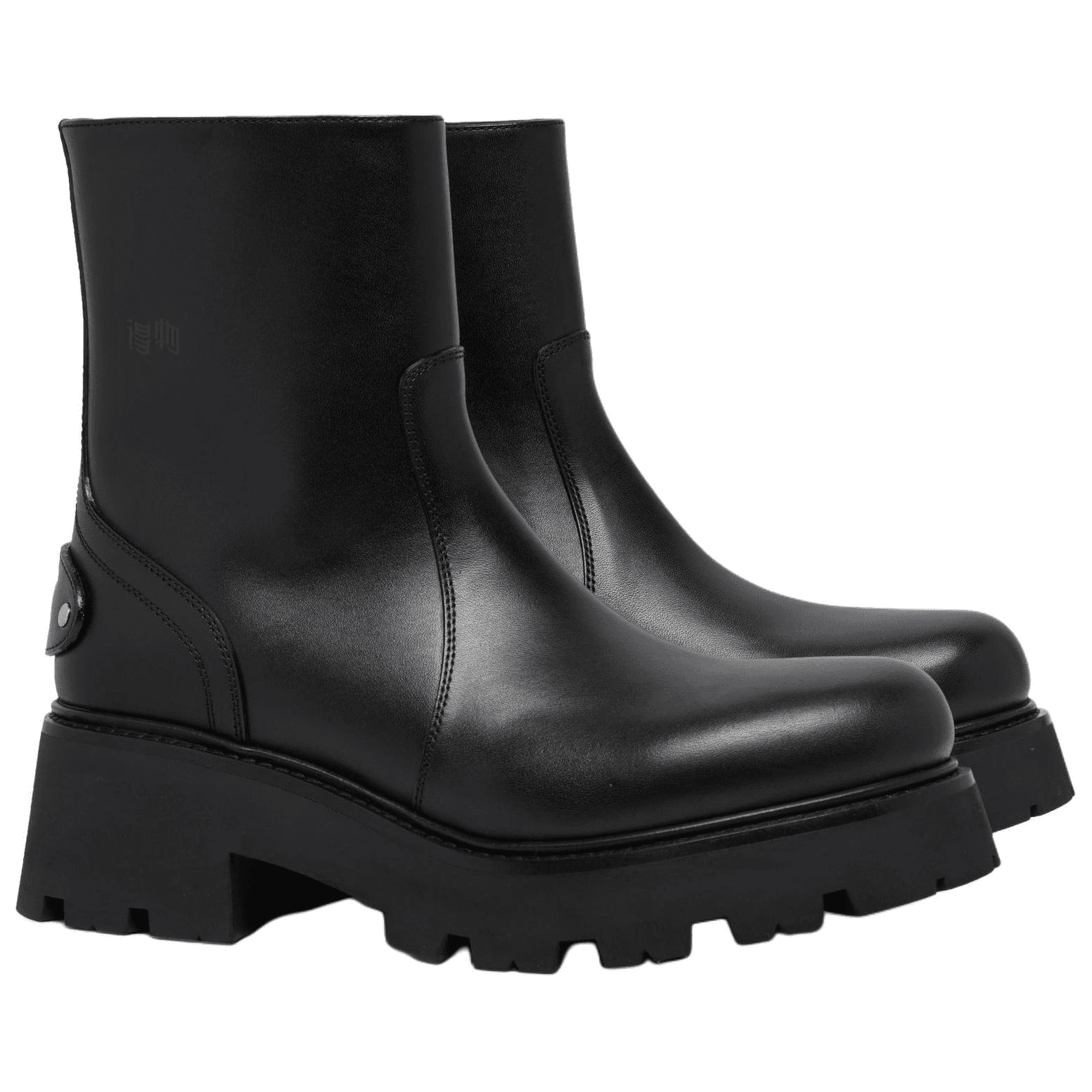 Сапоги Celine Triomphe Ankle Boots Black - изображение 3
