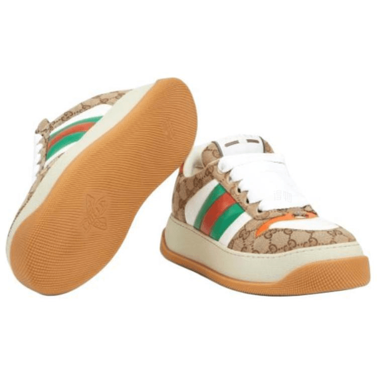 Кроссовки Gucci GG Low Top Sneakers Brown - изображение 6
