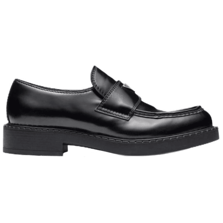 Лоферы Prada Monolith Black Loafers - изображение 2