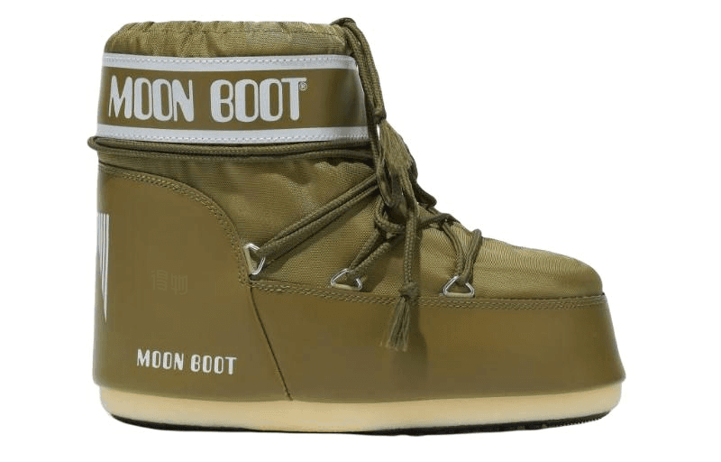 Ботинки зимние Moon Boot ICON Short Green White - изображение 2