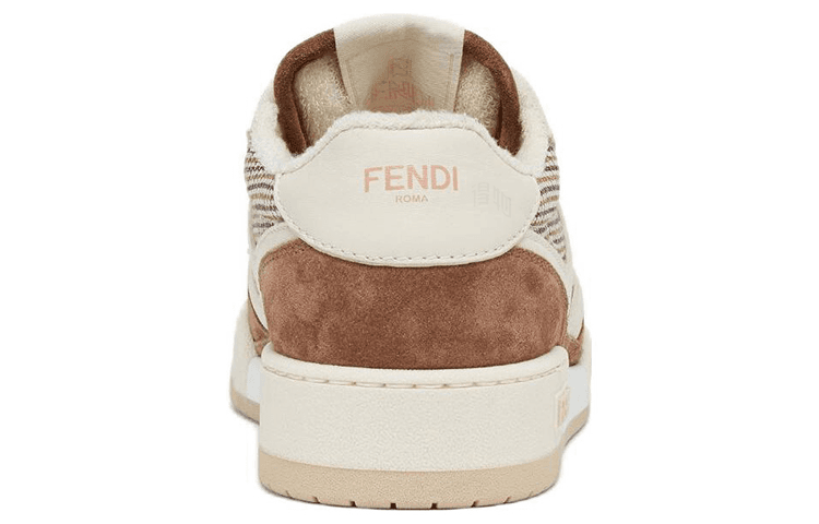 Кроссовки Fendi Match White Brown - изображение 4