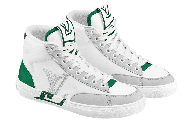 Кроссовки Louis Vuitton Charlie White Green - изображение 3